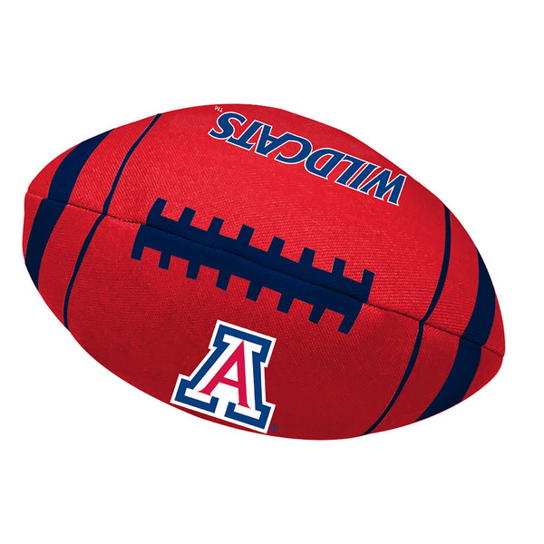 All Star Dogs Arizona Wildcats Football Toss Pet Toy