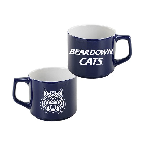 Rfsj Arizona Wildcats Cat Bear Down 16 Oz Mug