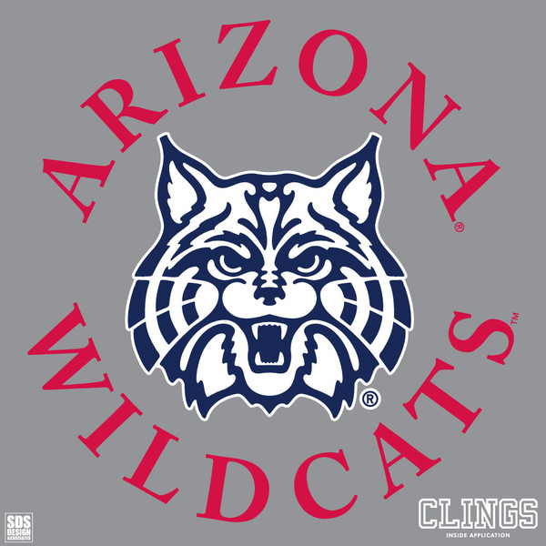 Arizona Wildcats 5 Inch Window Cling