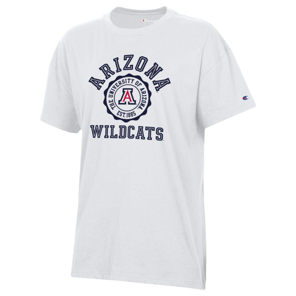 Champion Arizona Wildcats Crest Oversized Short Sleeve Tee