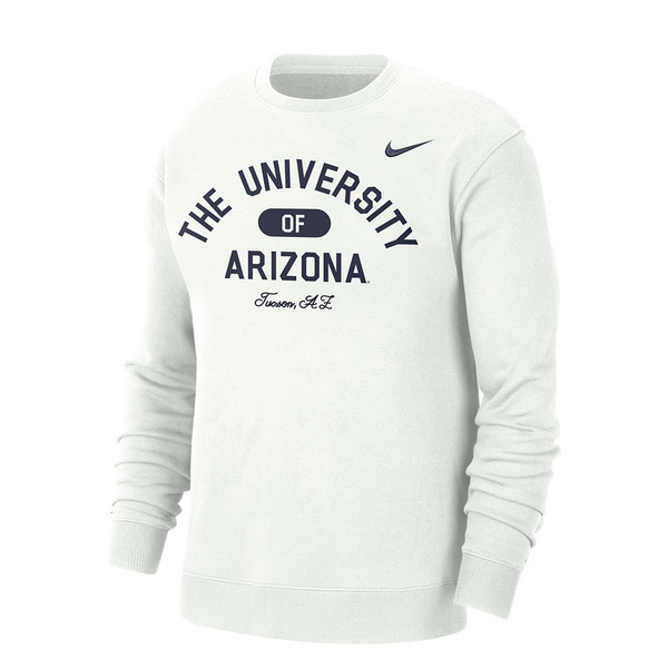 Nike The University Of Arizona Vintage Logo College Crew Long Sleeve Tee