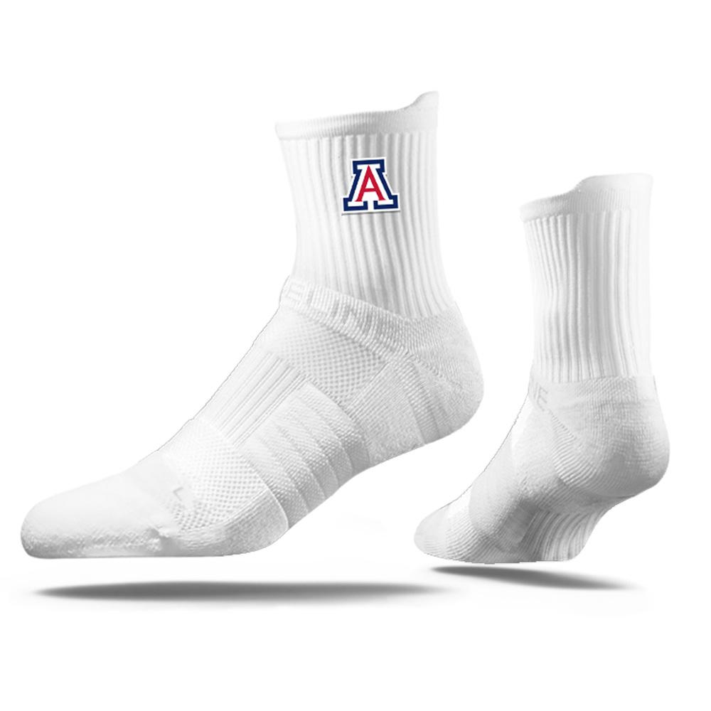 for Bare Feet Arizona Wildcats Women's Four Stripe Socks Size: Medium