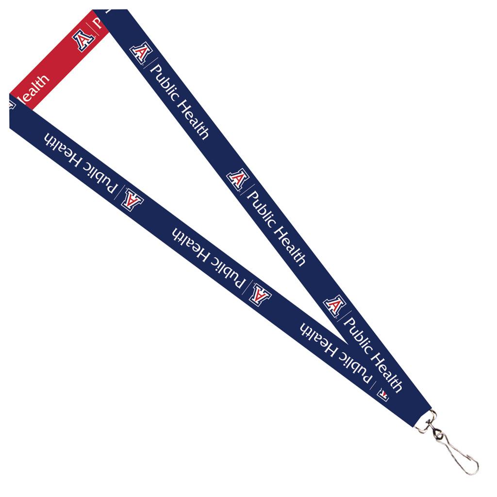 Lanyard Arizona Public Helath Satin Smooth University of Arizona