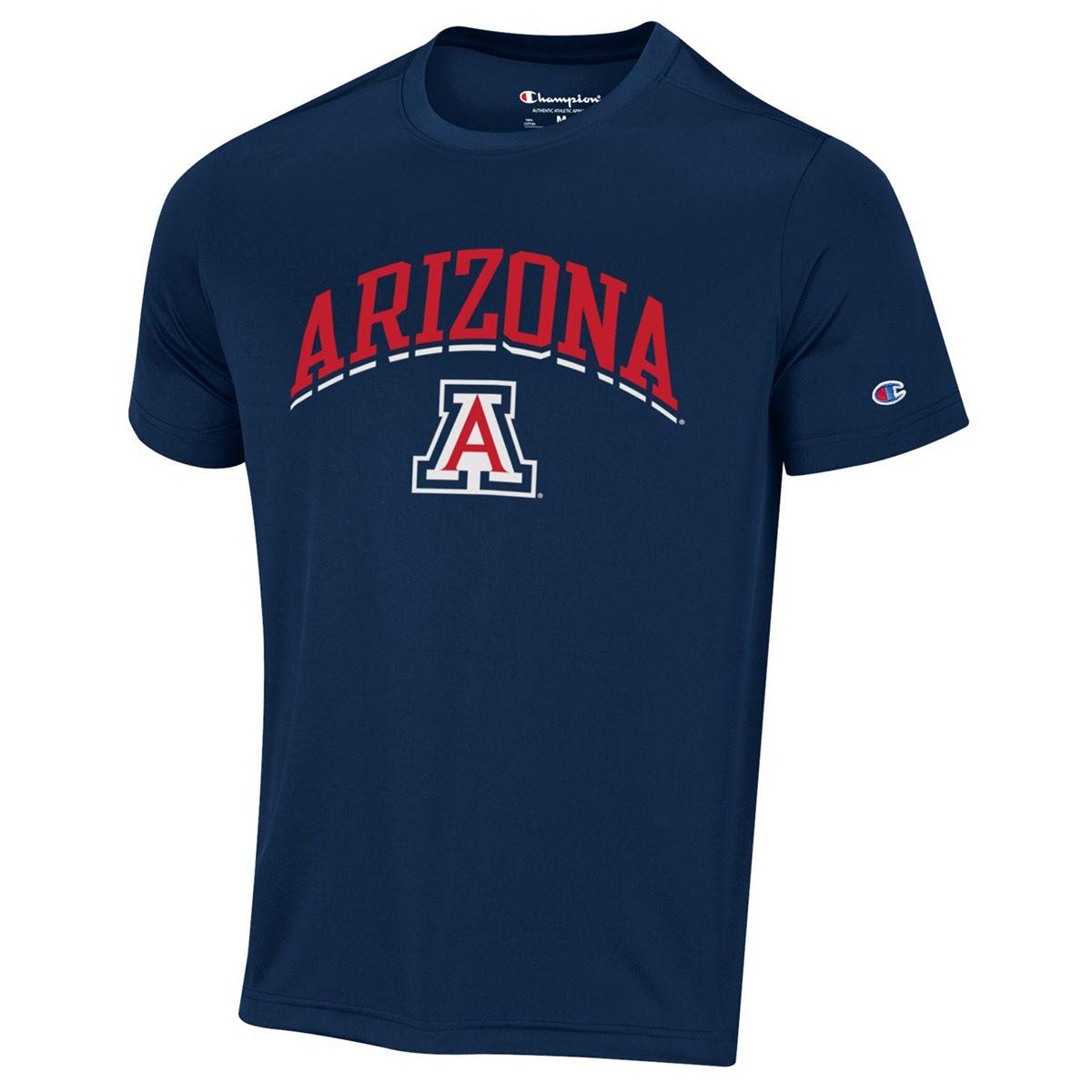 Champion: Arizona Wordmark Performance Tee | University of Arizona