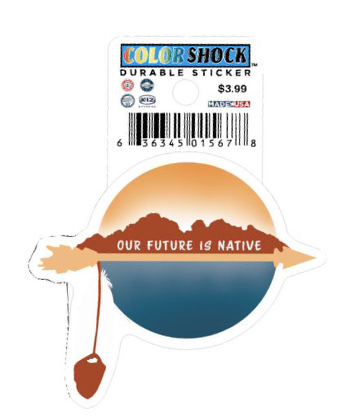 Our Future Is Native Sticker