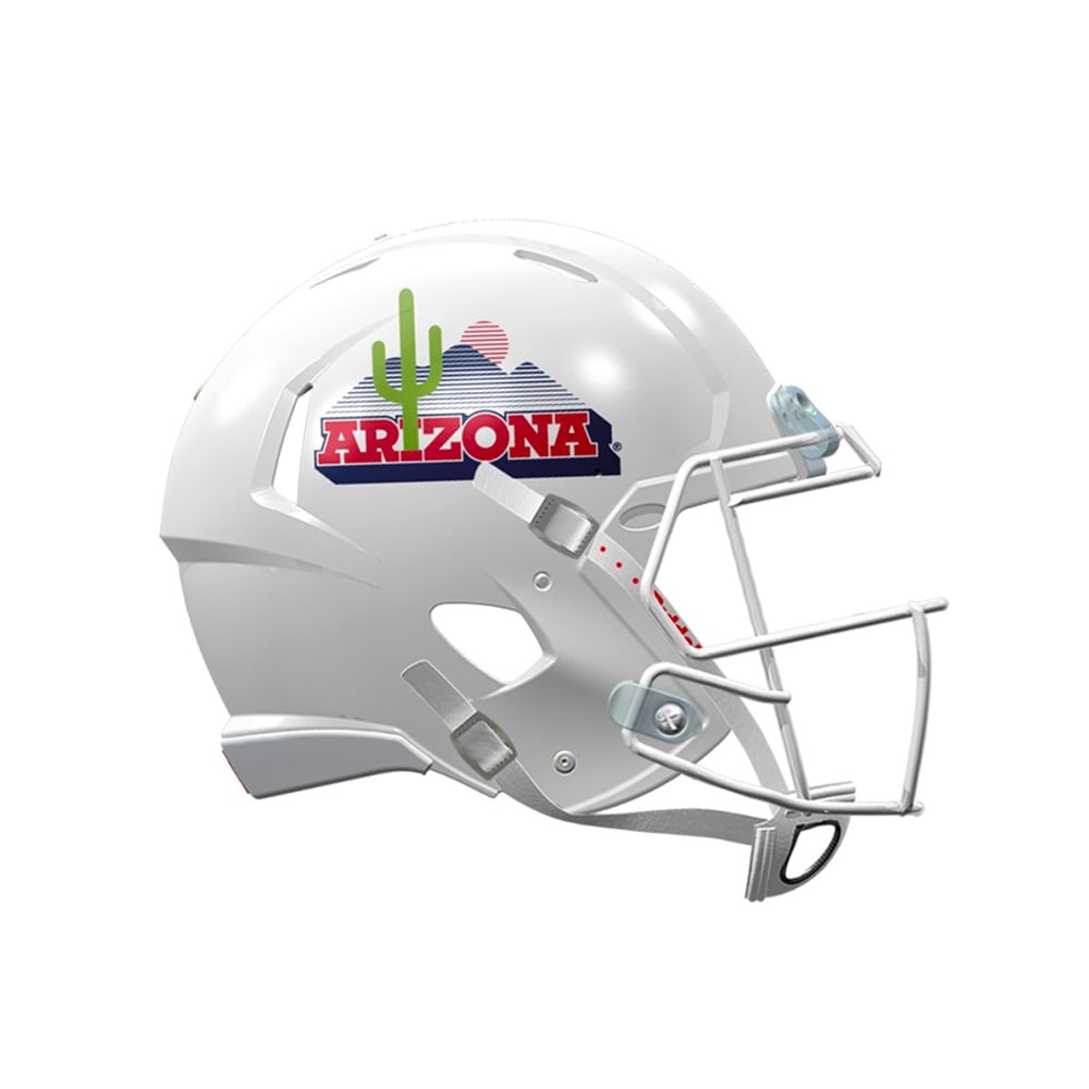 Collectible football helmet selling sovineir