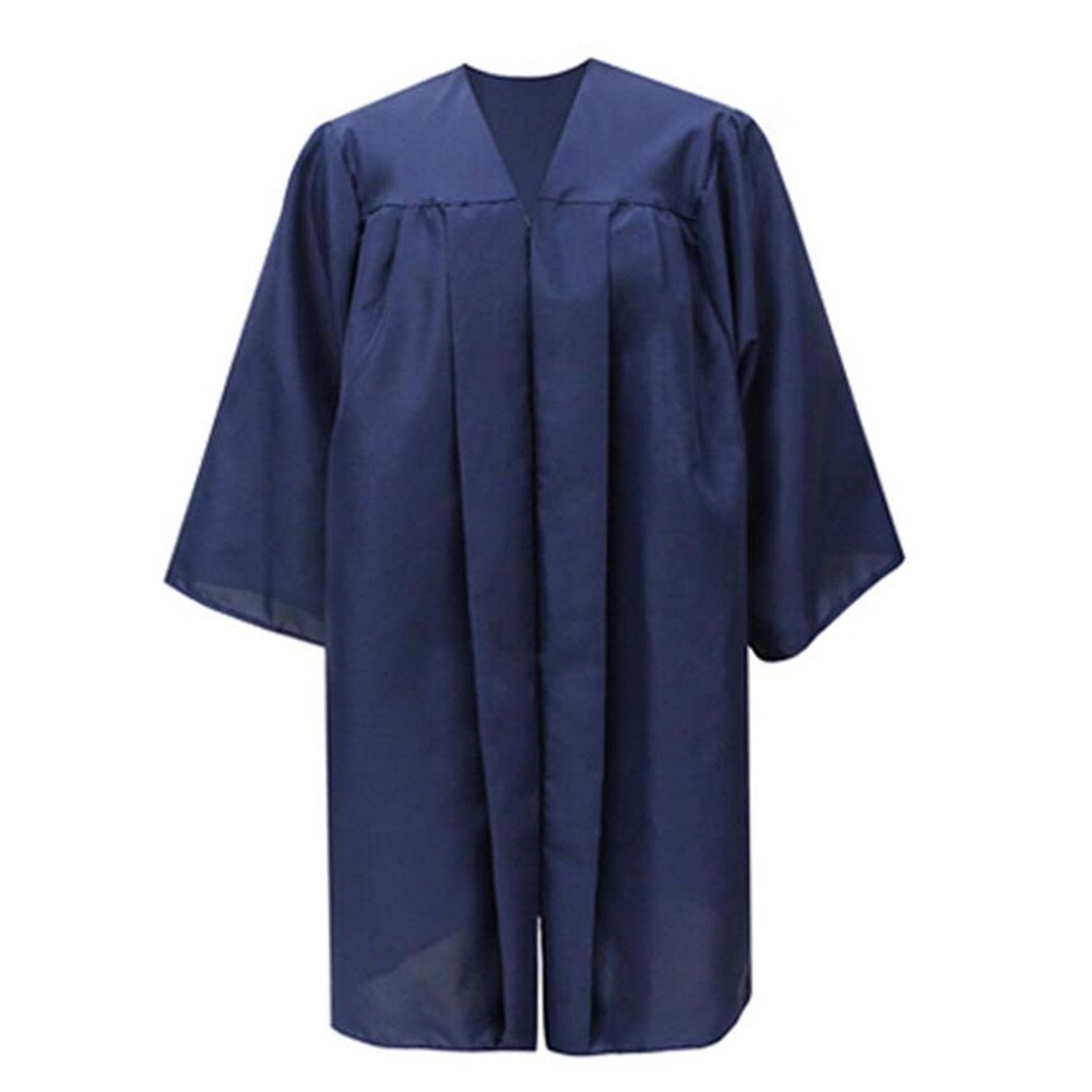 Jostens royal blue shop cap and gown